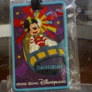 🎉HP🎉Disney Hong Kong Tomorrowland Luggage Tag